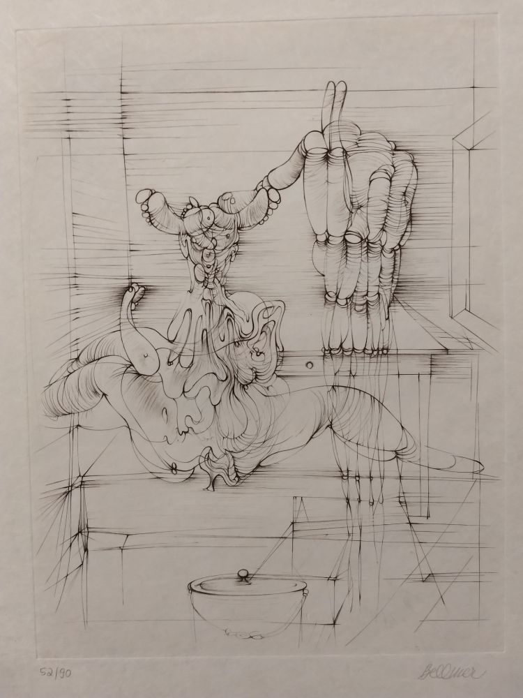 リトグラフ Bellmer - Hommage a Picasso