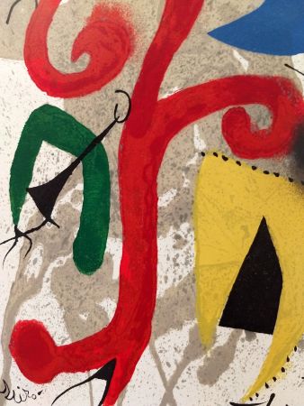 挿絵入り本 Miró - Hommage a Tiriade