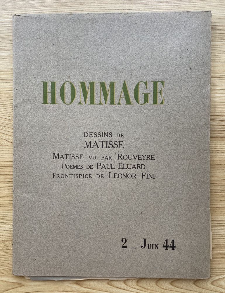 技術的なありません Matisse - Hommage, Dessins de Matisse (