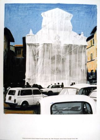シルクスクリーン Christo & Jeanne-Claude - Hommage to Federico Garcia Lorca - complete set of 50 prints