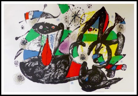 リトグラフ Miró - Hommage à Dorothea Tanning 