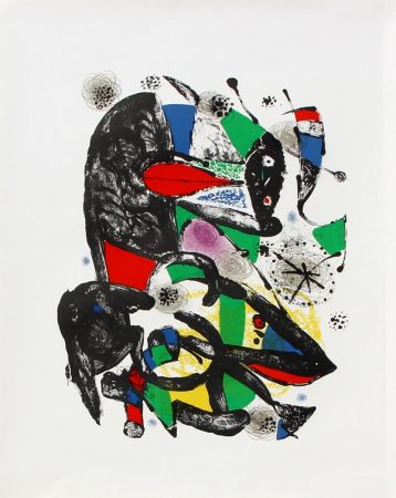リトグラフ Miró - Hommage à Dorothea Tanning