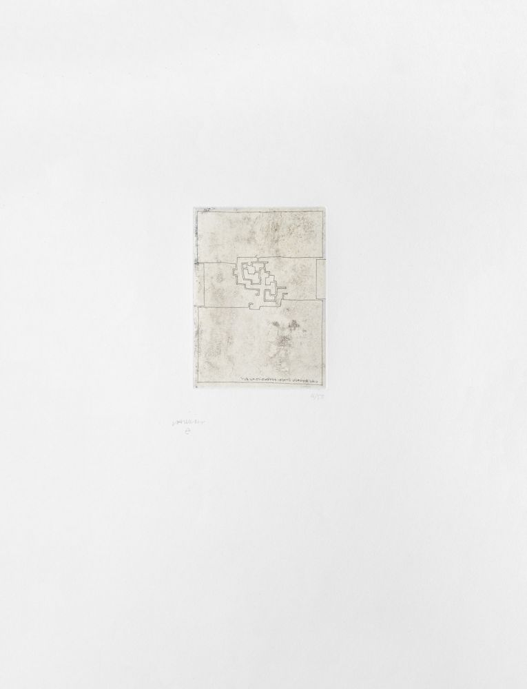 彫版 Chillida - Hommage à Gabriel Aresti 