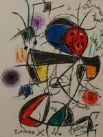 リトグラフ Miró - Hommage à Mourlot