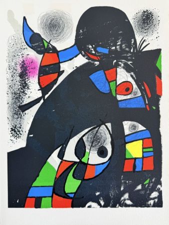 リトグラフ Miró - Hommage à San Lazzaro