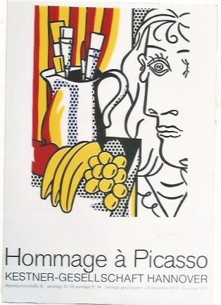 掲示 Lichtenstein - Hommage á Picasso