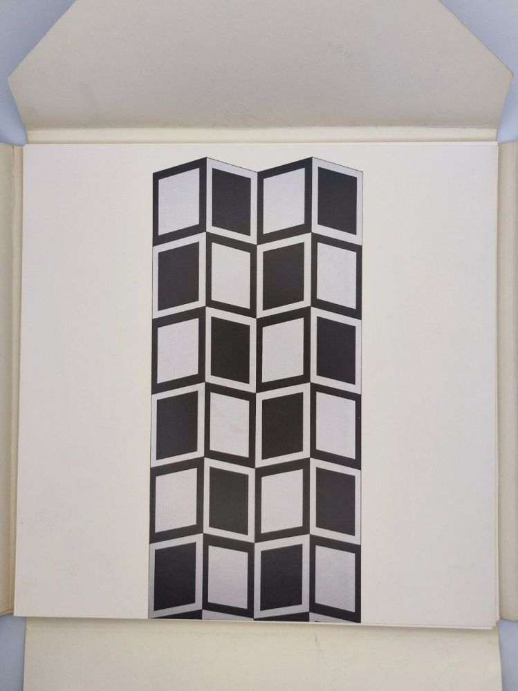 シルクスクリーン Vasarely - Honisch, Dieter. Formen der Farbe. 
