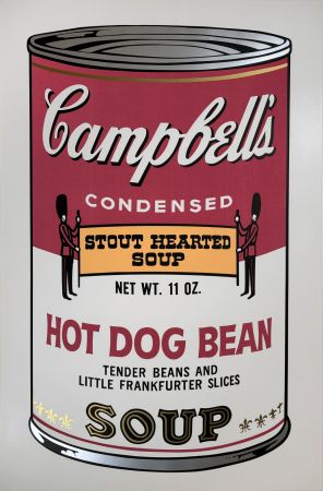 シルクスクリーン Warhol - Hot Dog Bean, II.59 from Campbell's Soup II Portfolio