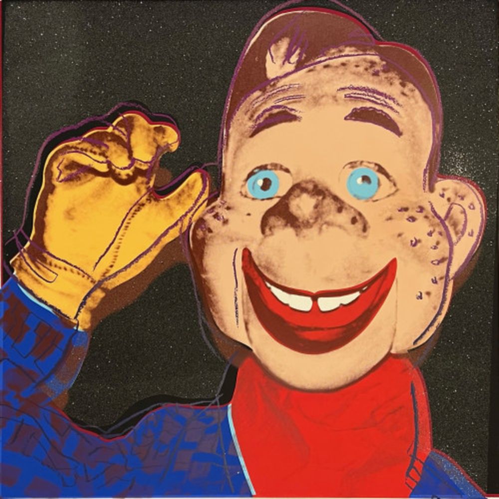 シルクスクリーン Warhol - Howdy Doody (F&S II.263)