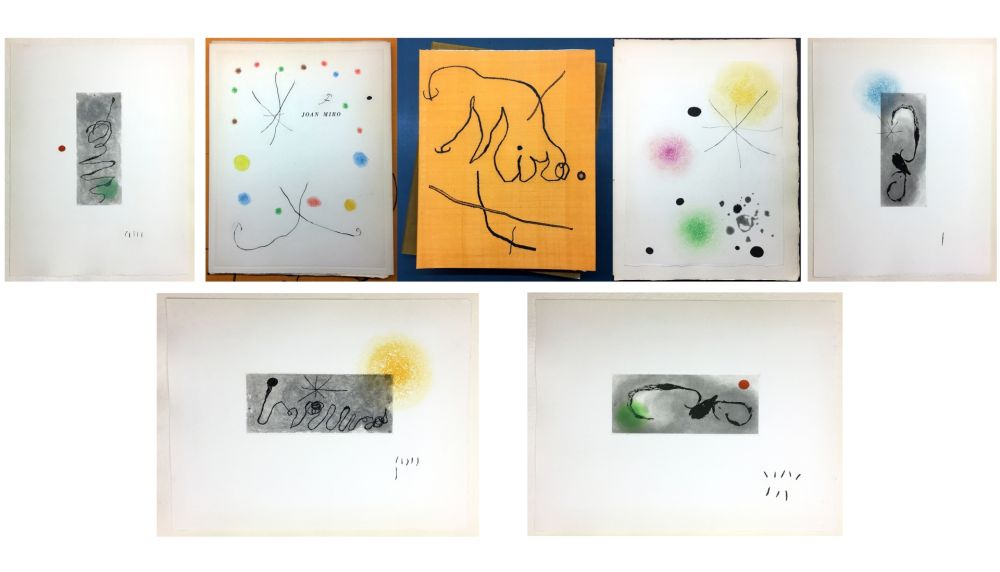 挿絵入り本 Miró - HÉRACLITE D'ÉPHÈSE. Avec 12 gravures originale de Joan Miró (1965)