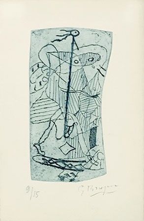 彫版 Braque - Héraclite d'Ephèse