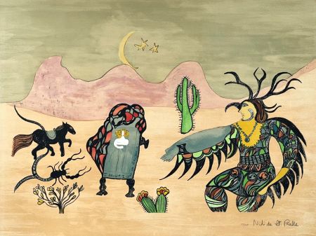 リトグラフ De Saint Phalle - I dreamt I was in Arizona 