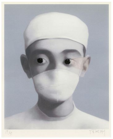 デジタル版画 Zhang - Identity Portrait 