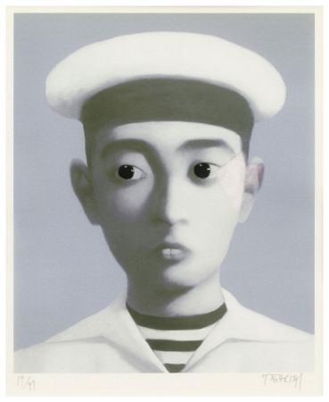 デジタル版画 Zhang - Identity Portrait 