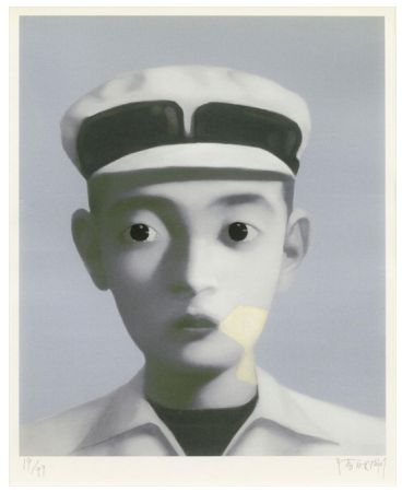 デジタル版画 Zhang - Identity Portrait 