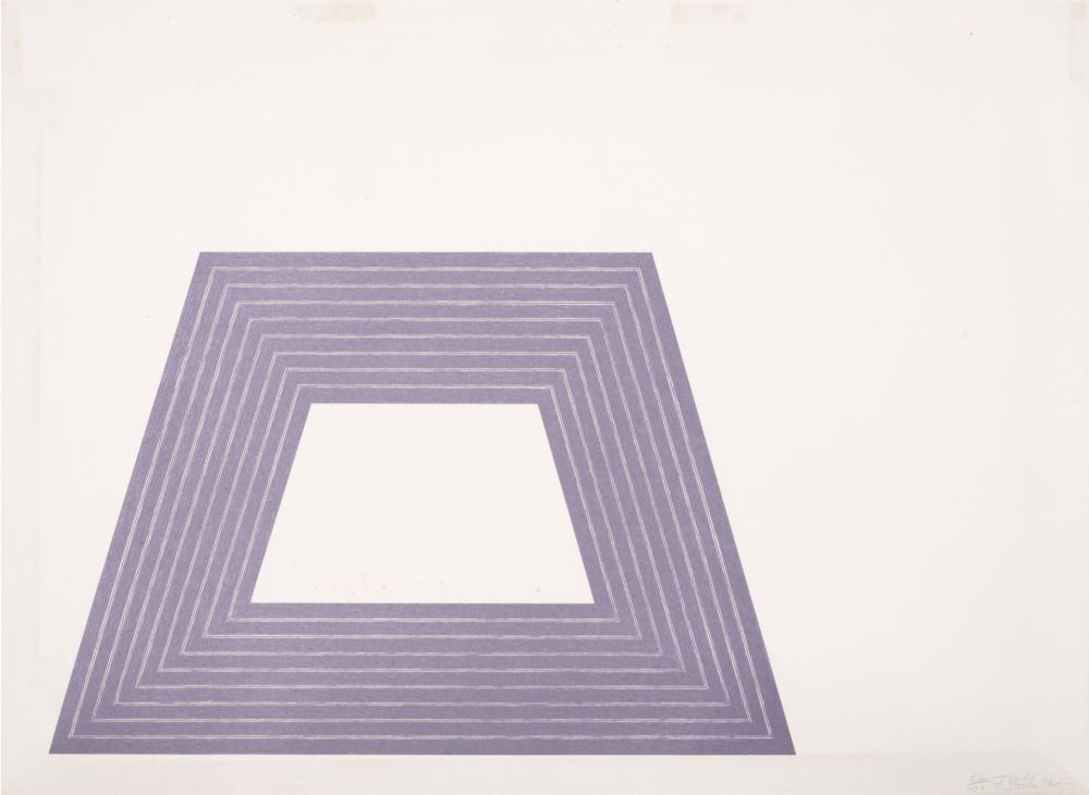 リトグラフ Stella - Ileana Sonnabend, from Purple Series