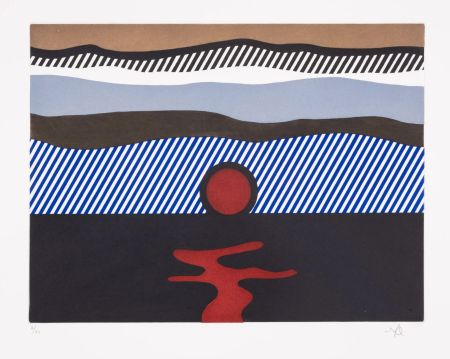 エッチングと　アクチアント Lichtenstein - Illustration for 'De Nouveau au-dessus de Denver