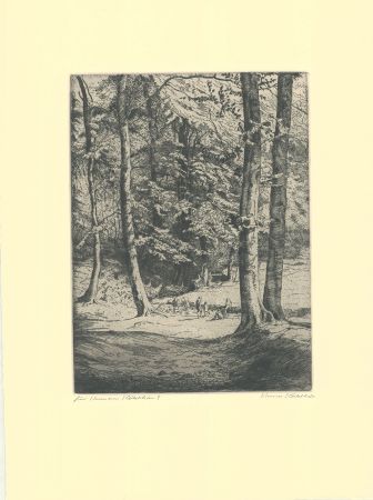 彫版 Kätelhön - Im Wald