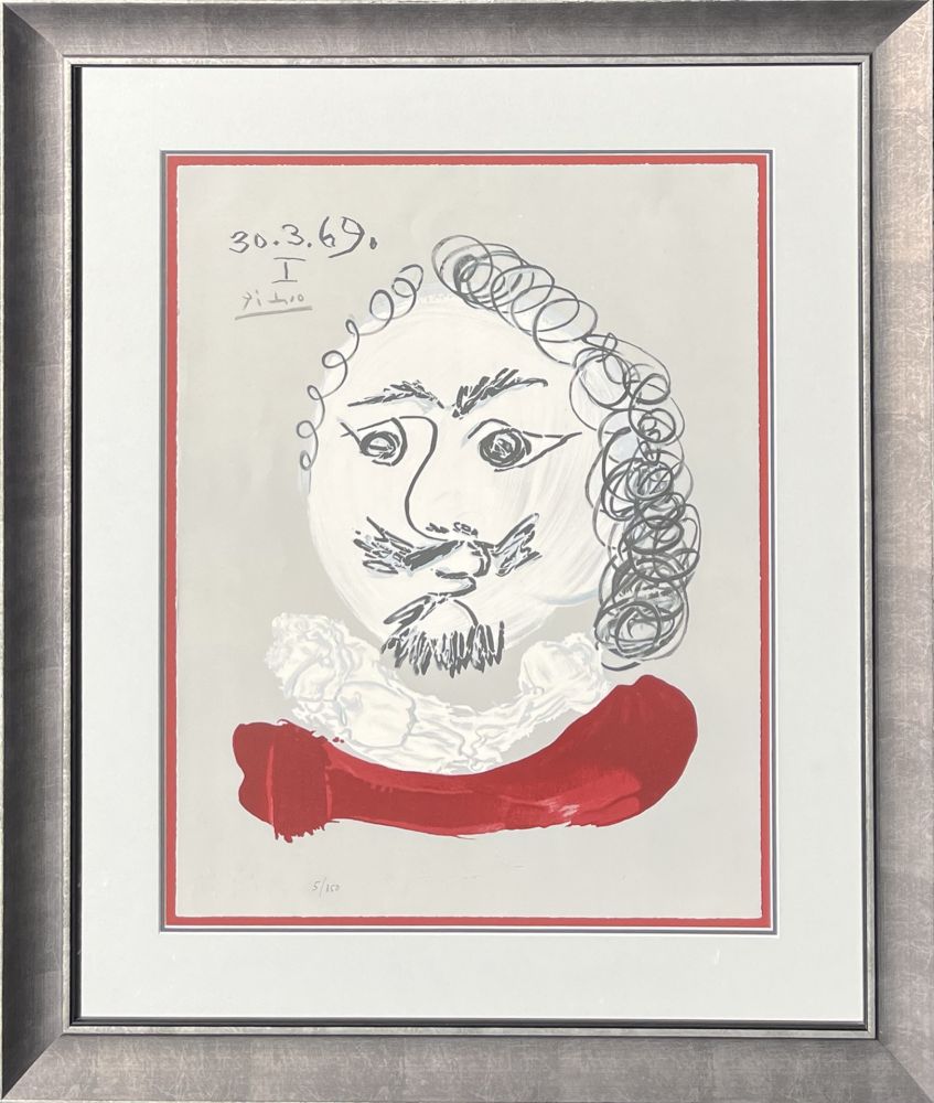 リトグラフ Picasso - Imaginary Portraits Plate I