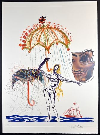 彫版 Dali - Imaginations & Objects of The Future Anti-Umbrella with Atomized Liquid