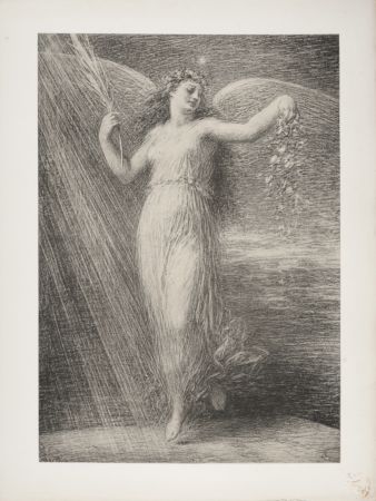 リトグラフ Fantin-Latour - Immortalité, 1898