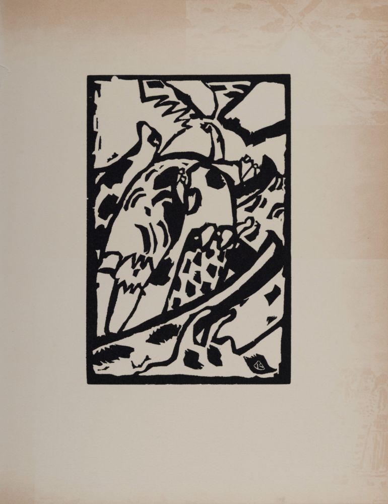 木版 Kandinsky (After) - Improvisation 7, Klänge, 1974