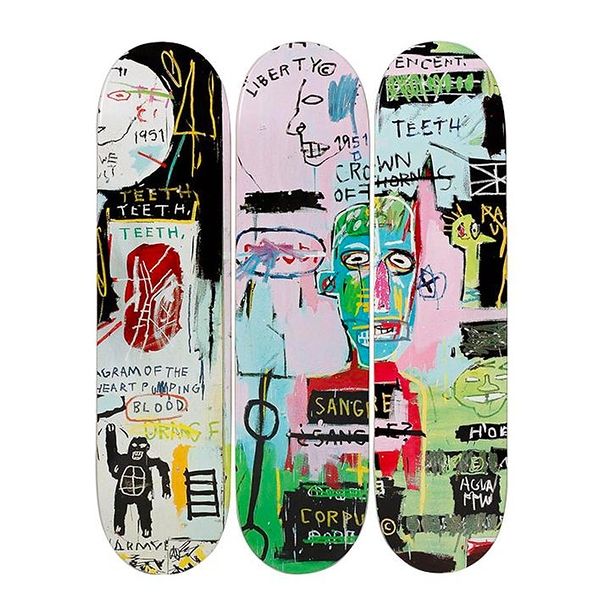リトグラフ Basquiat - In Italian