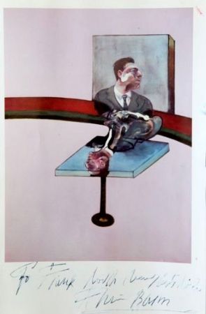 掲示 Bacon - In Memory of George Dyer, from a triptych (1971)