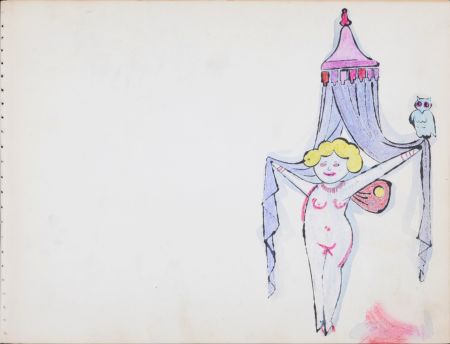 リトグラフ Warhol - In the Bottom of My Garden (A), 1956