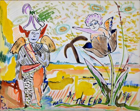 リトグラフ Warhol - In the Bottom of My Garden (H), 1956
