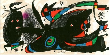 リトグラフ Miró - Inglaterra 
