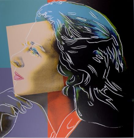 シルクスクリーン Warhol - Ingrid Bergman : Herself, 1983 - Original first printing!