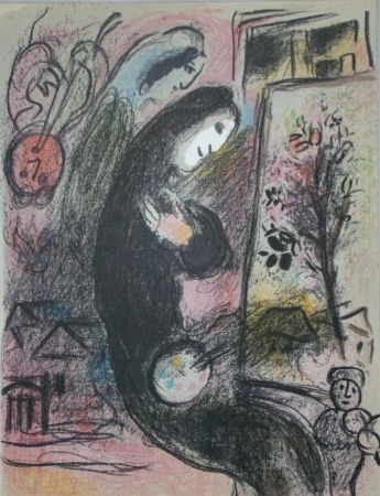 リトグラフ Chagall - Inspiration