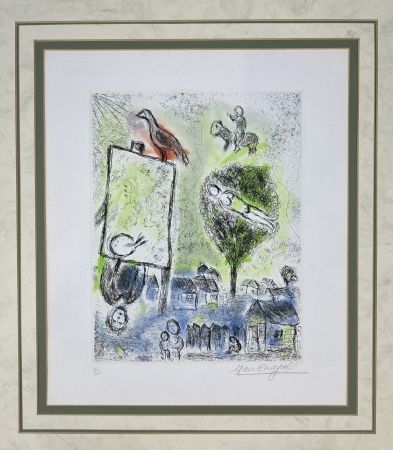 エッチングと　アクチアント Chagall - Inspiration ( from Songes portfolio )