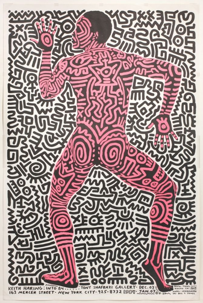 オフセット Haring - Into 84…Tony Shafrazi Gallery