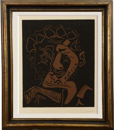 リノリウム彫版 Picasso - Istrione