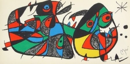 リトグラフ Miró - Italia
