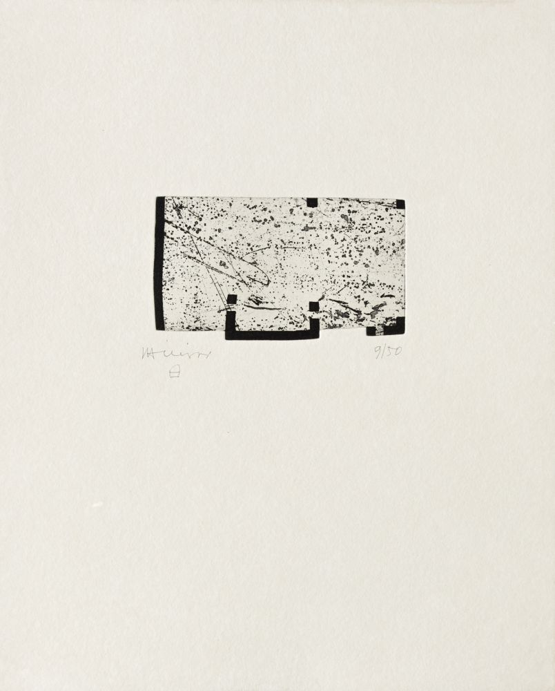 彫版 Chillida - Itsasoratu I