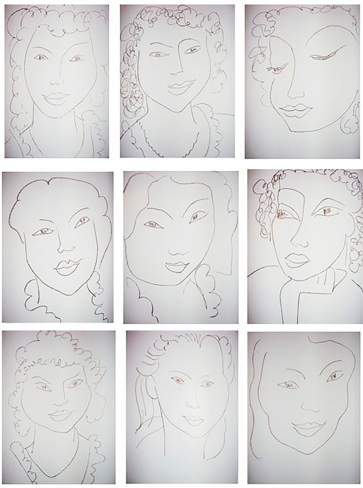 挿絵入り本 Matisse - J.-A. NAU : POÉSIES ANTILLAISE (28 lithographies originales)