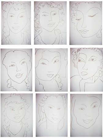 挿絵入り本 Matisse - J.-A. NAU : POÉSIES ANTILLAISE (28 lithographies originales)