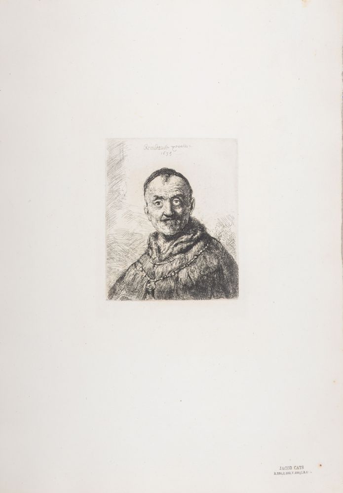 輪転グラビア印刷 Rembrandt - Jacob Cats