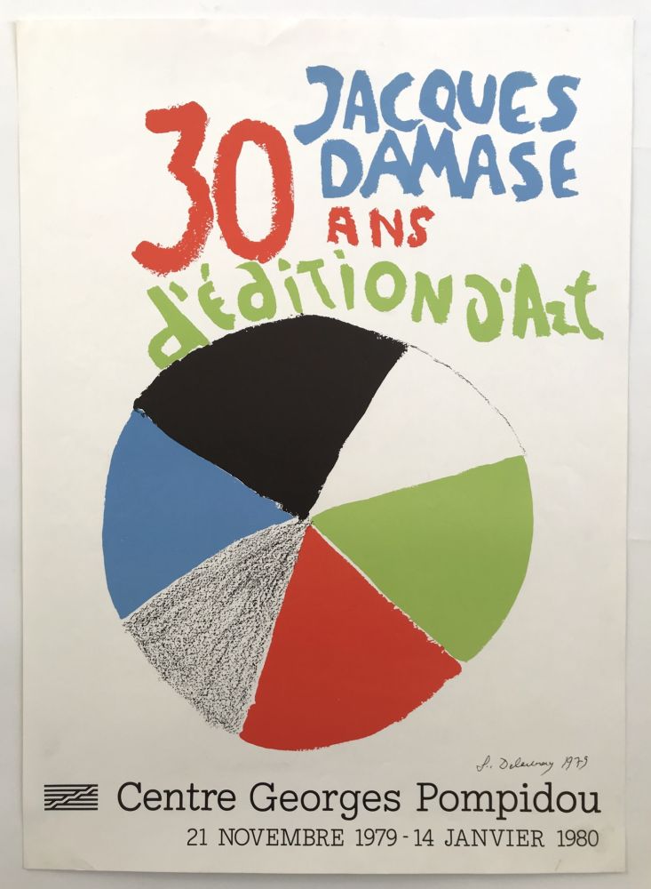 リトグラフ Delaunay - Jacques Damase, 30 ans d'édition d'art / Centre Georges Pompidou