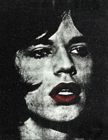 多数の Young - Jagger With Red Lips