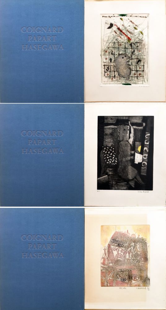 エッチングと　アクチアント Coignard - JAMES COIGNARD - MAX PAPART - SHOICHI HASEGAWA : HOMME DANS LA VILLE (1974)