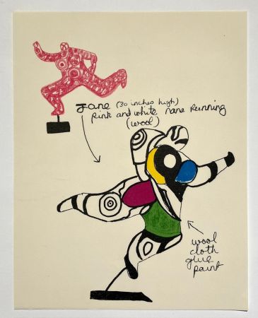 リトグラフ De Saint Phalle - Jane. 1966
