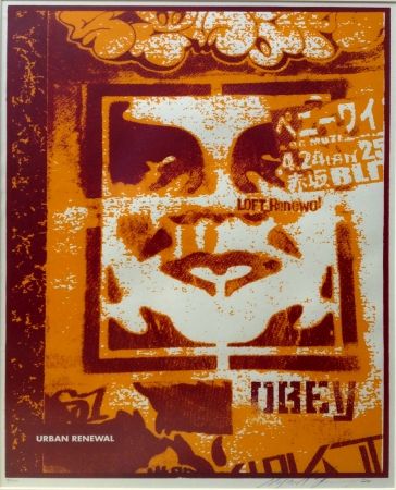 シルクスクリーン Fairey - Japan Stencil 