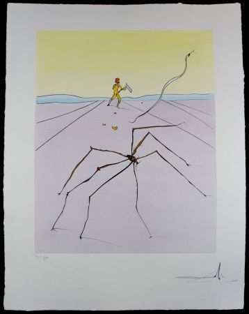 彫版 Dali - Japanese Fairy Tales The Weaver Spider