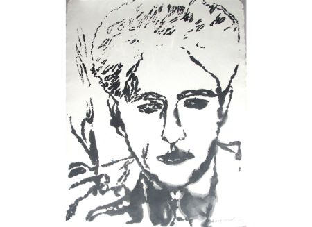 シルクスクリーン Warhol - Jean Cocteau