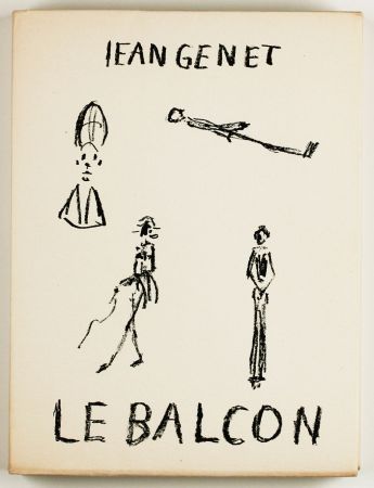 挿絵入り本 Giacometti - Jean Genet - Le Balcon 