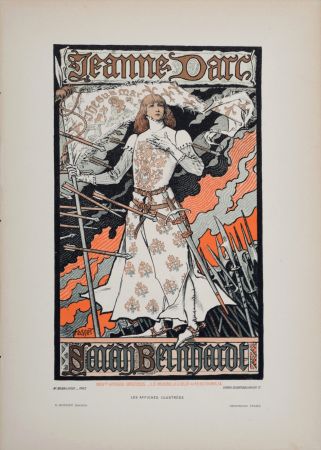リトグラフ Grasset - Jeanne D'arc, 1896